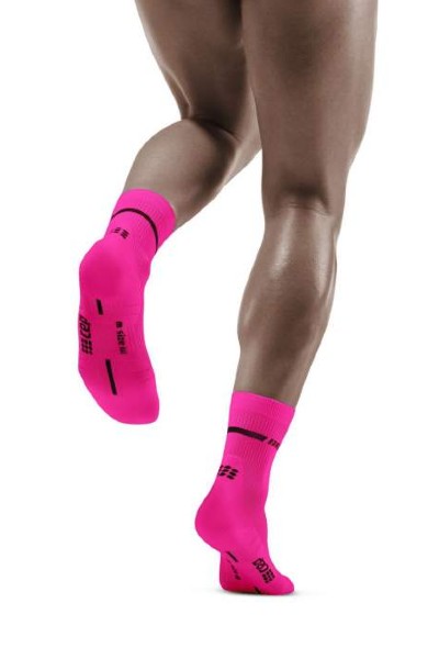 Neon Mid-Cut Socks